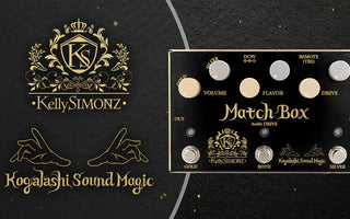 Kelly SIMONZ完全監修!シグネチャーペダル「Match Box KS」登場!