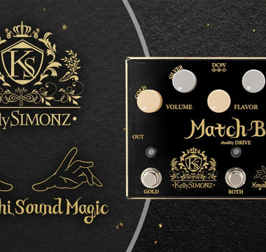 Kelly SIMONZ完全監修!シグネチャーペダル「Match Box KS」登場!