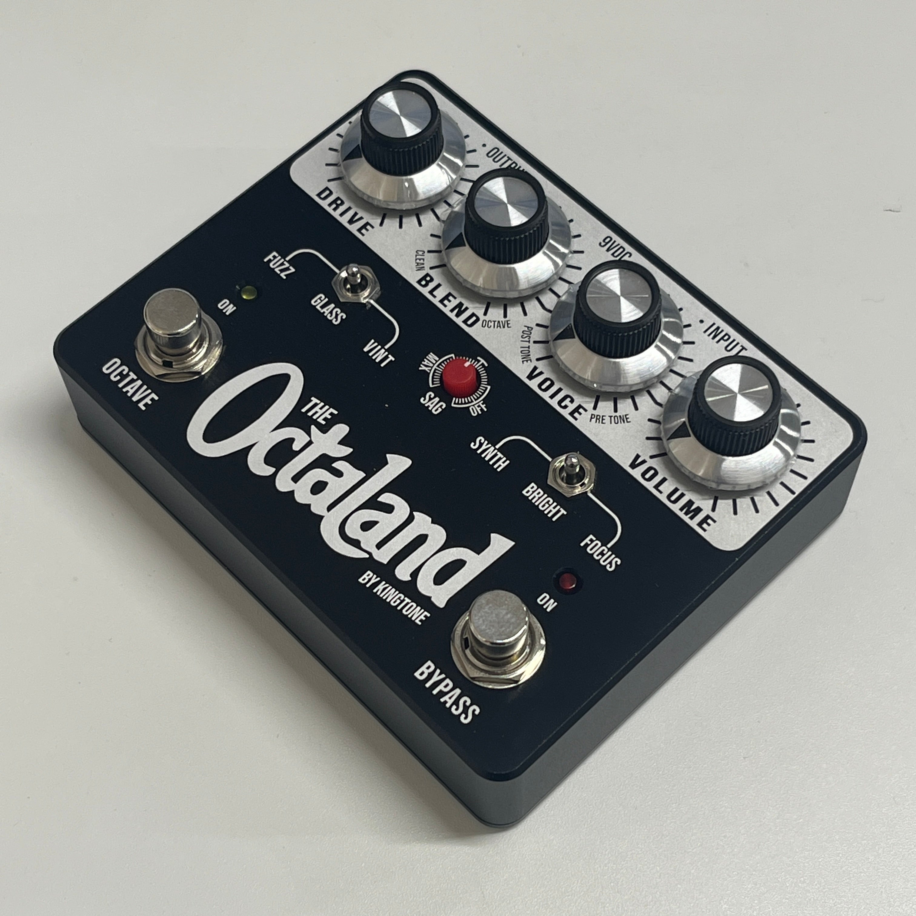 KINSTONE THE OCTALAND  オクターブファズ KingTone Octaland 再入荷＆Newカラー！ | TONE BLUE