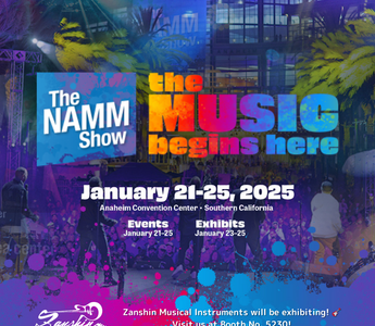 The NAMM Show 2025にZanshin Musical Instrumentsが出展します