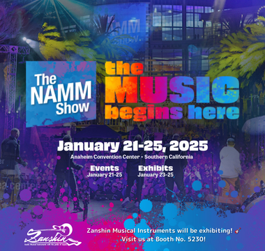 The NAMM Show 2025にZanshin Musical Instrumentsが出展します