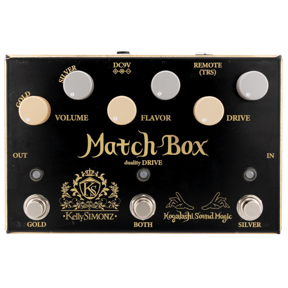 Kogalashi Sound Magic | Match Box KS (Kelly SIMONZ Signature Pedal Kogalashi Sound Magic | Match Box KS (Kelly SIMONZ Signature Pedal