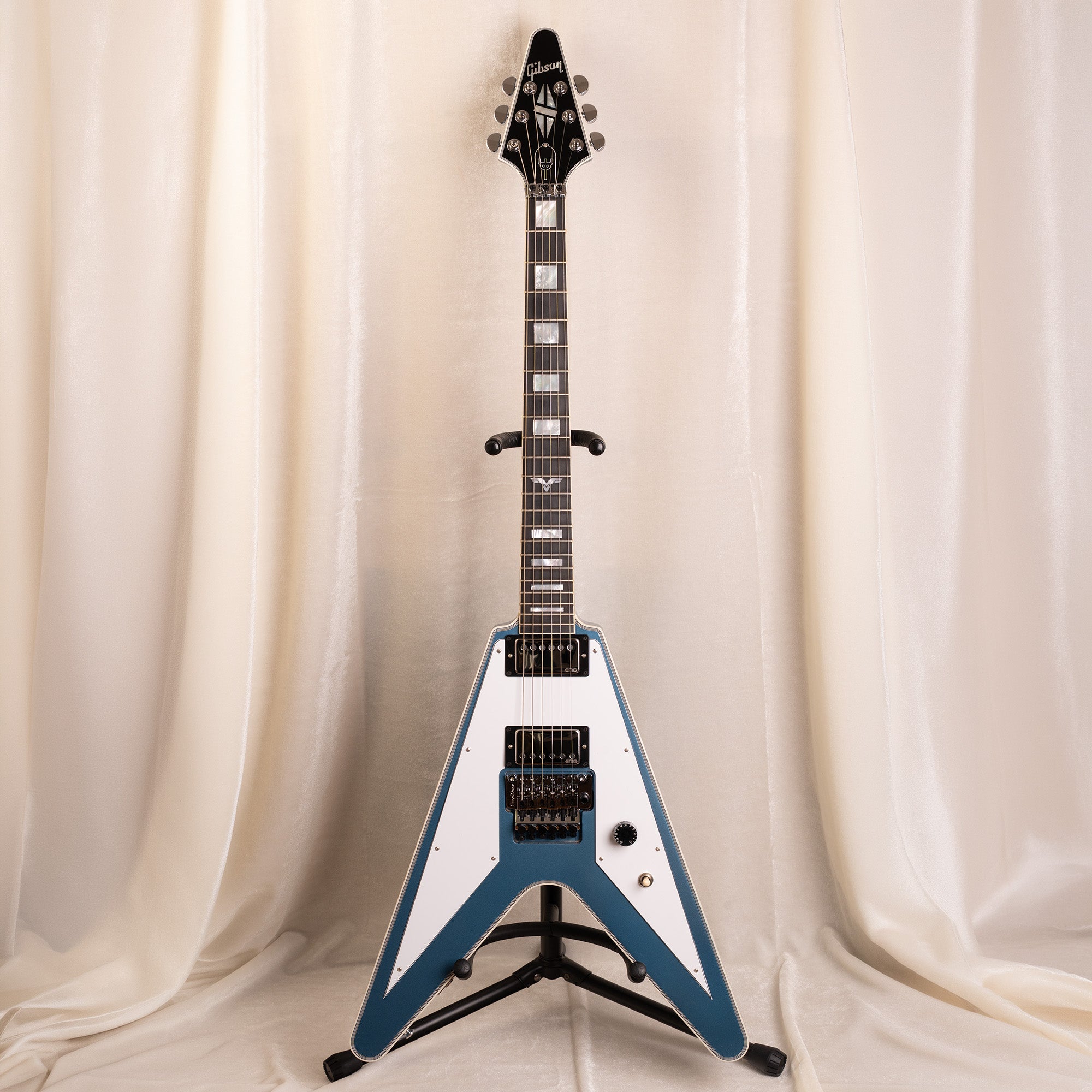 Gibson Custom Shop | Richie Faulkner Flying V Custom Pelham Blue