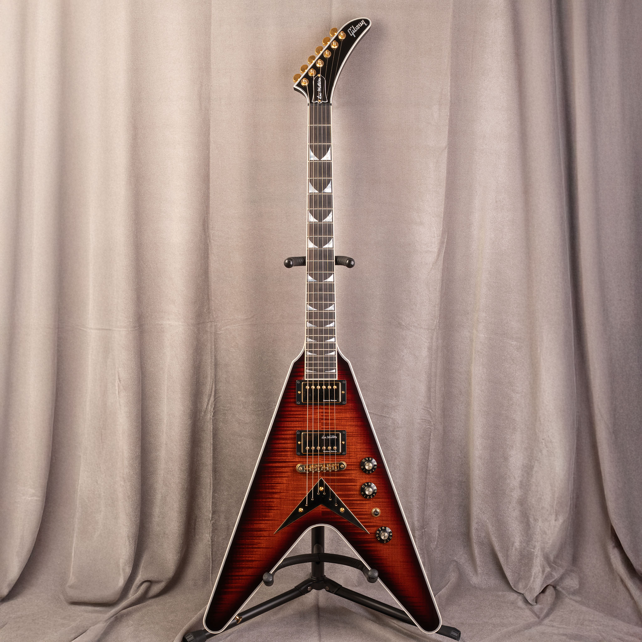 Gibson | Dave Mustaine Flying V EXP Limited Edition Red Amber Burst