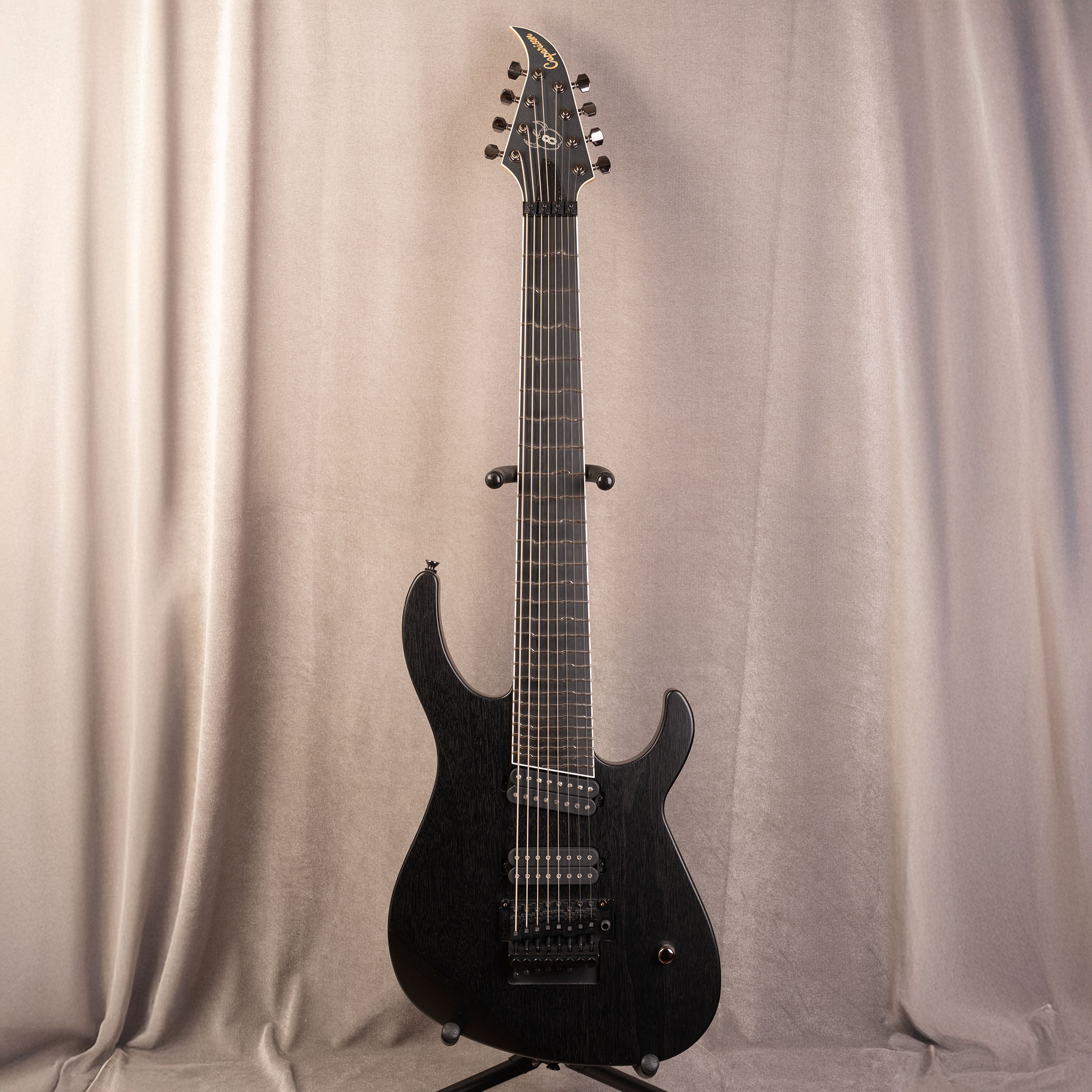 Caparison Apple Horn 8 Charcoal Black Matt [MattMattias "IA" Eklundh Signature Model]