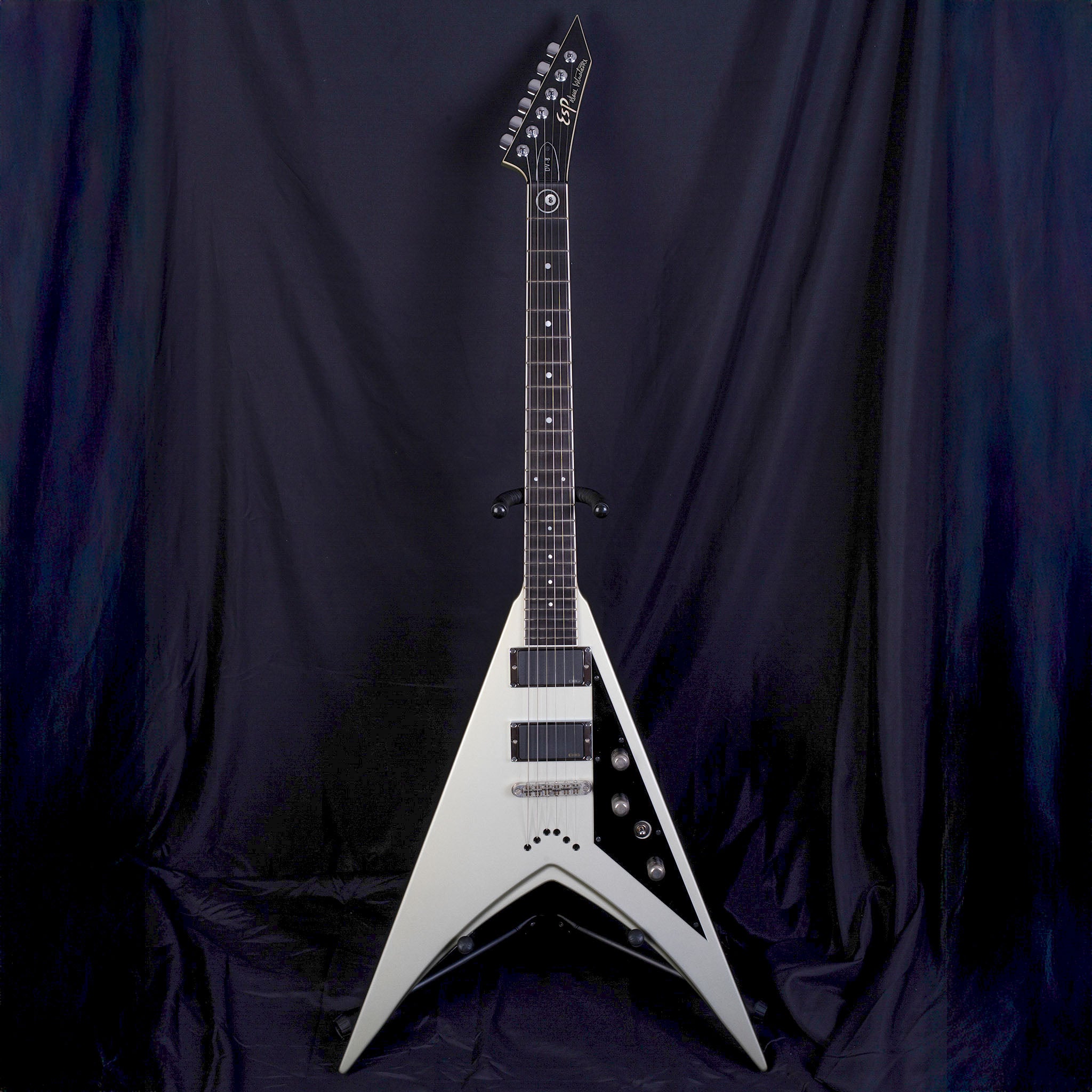 ESP | DV-8 Dave Mustaine Signature Metallic Silver
