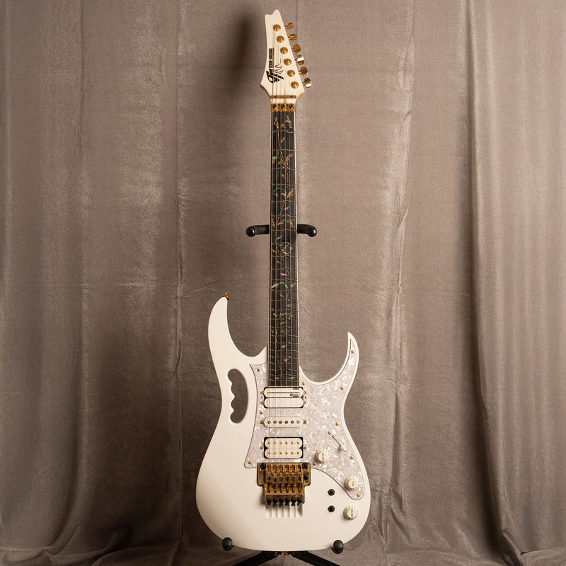 Ibanez | JEM7V-WH Sustainer Mod with Texas Guitars TT Neck