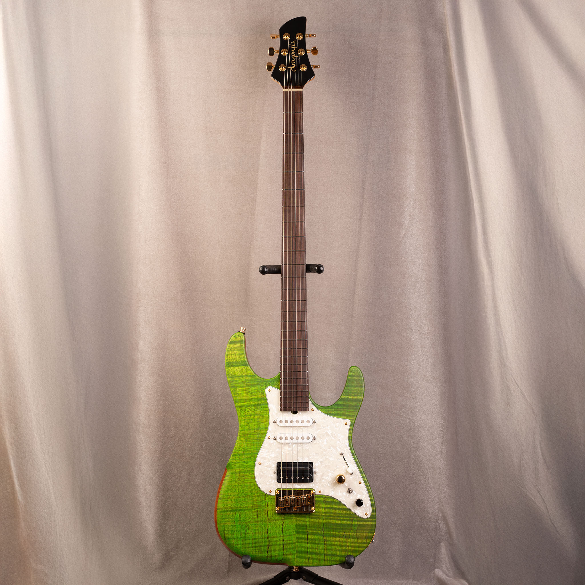 [レアギター] dragonfly | B6 Transparent Green Top