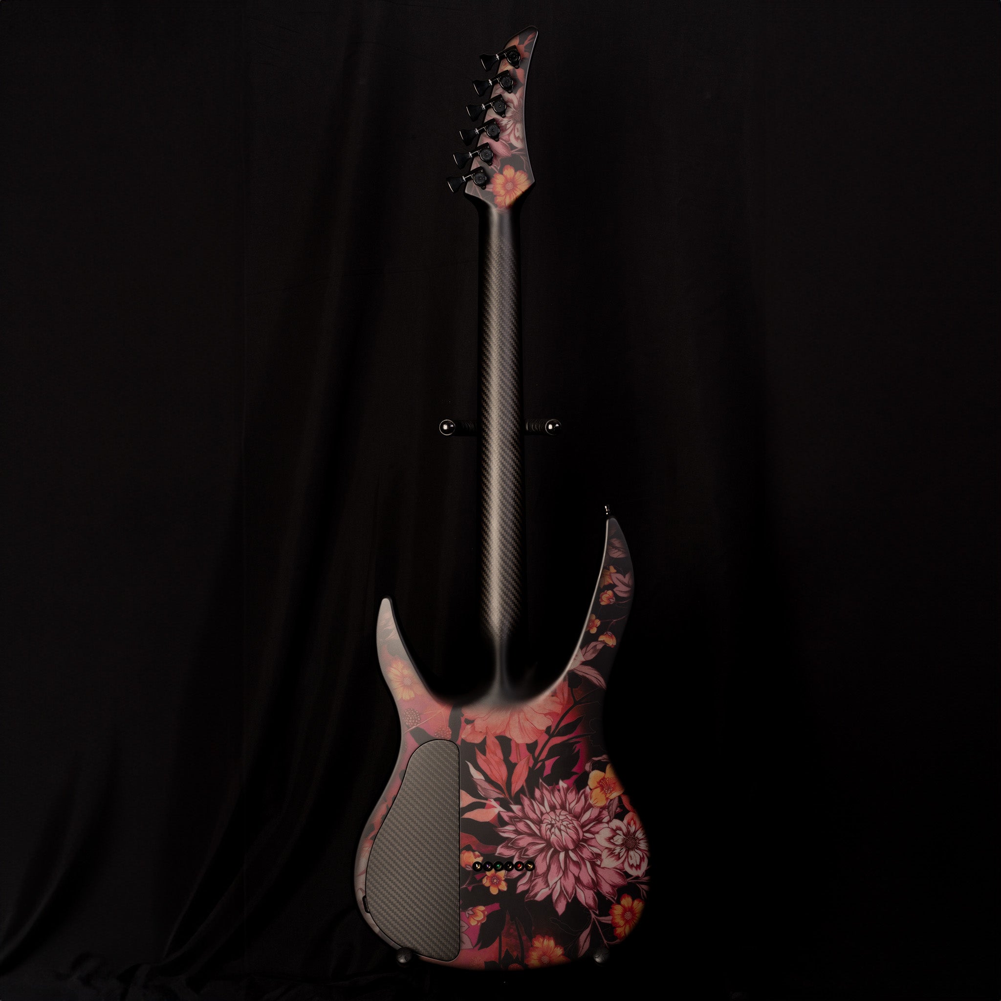 Ruf Guitars | Professor Schrödinger 6 Pink Floral Cloth Top