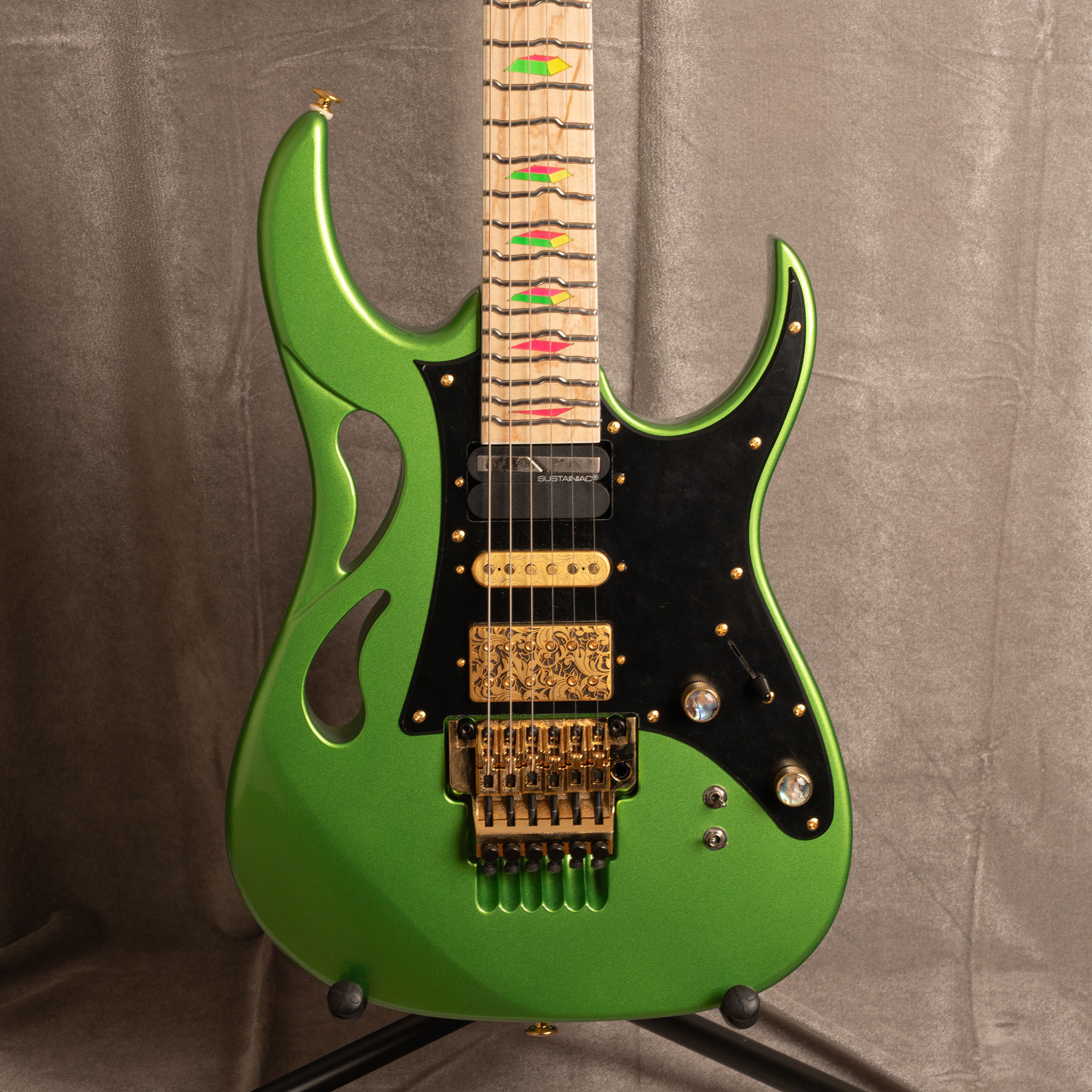 Ibanez | PIA3761-EVG Sustainiac Mod with Texas Guitars TT Neck