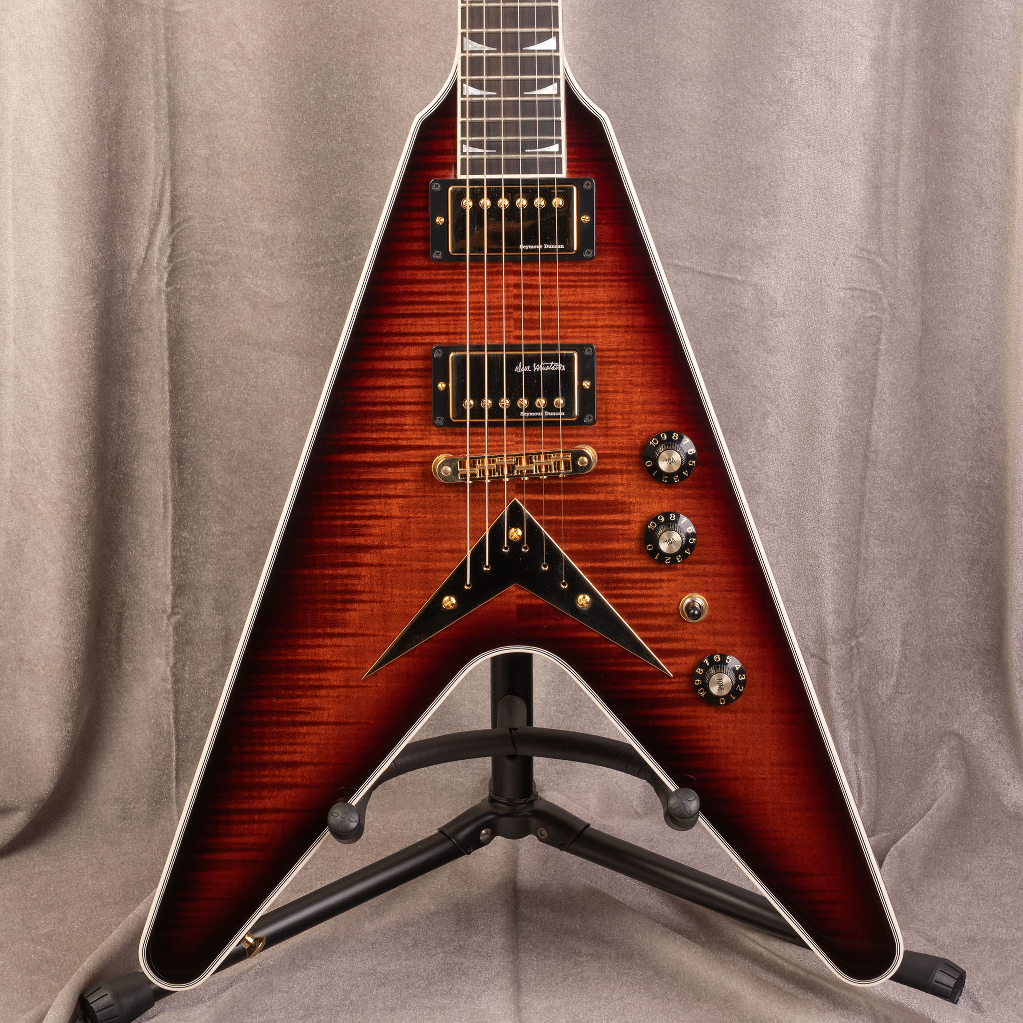 Gibson | Dave Mustaine Flying V EXP Limited Edition Red Amber Burst