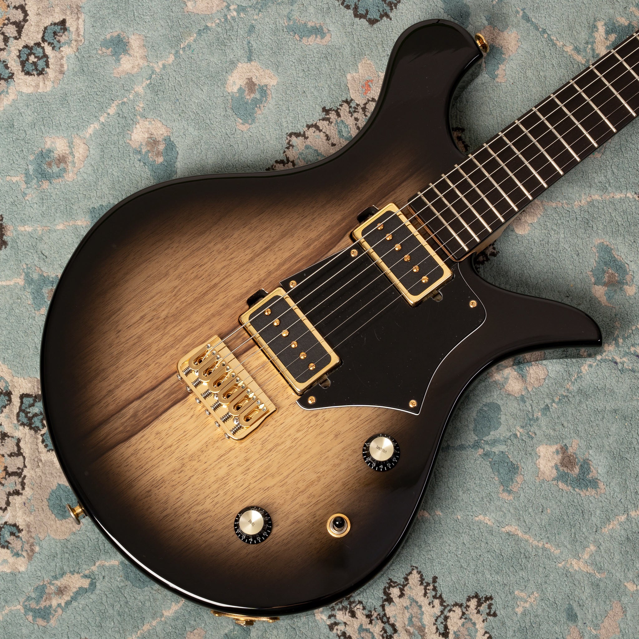 Mary Guitars | Disco Black Limba Burst