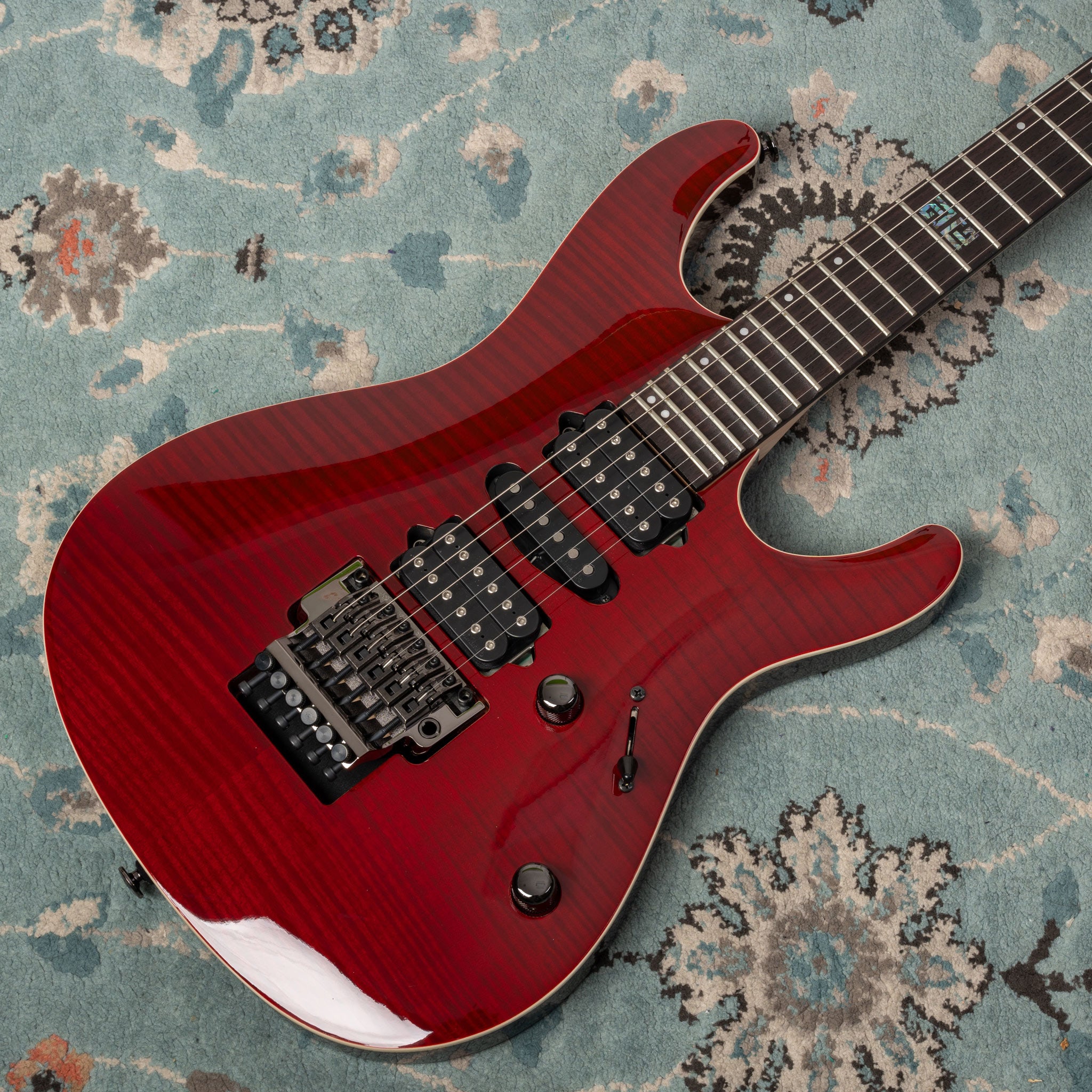 Ibanez | SIGNATURE MODEL Kiko Loureiro KIKO100-TRR (Transparent Ruby Red)