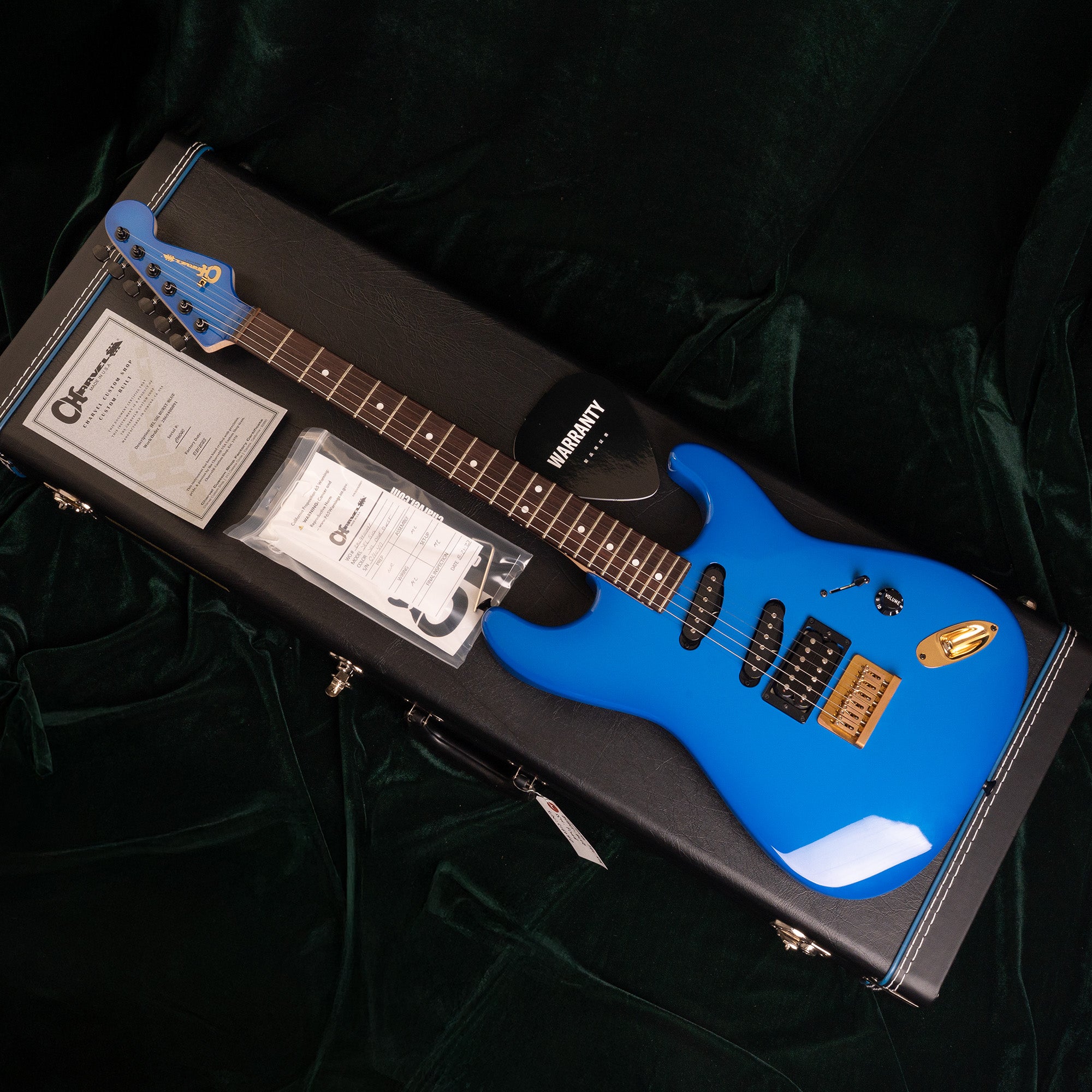 CHARVEL Custom Shop | Jake E Lee USA Signature Blue Burst – Zanshin ...