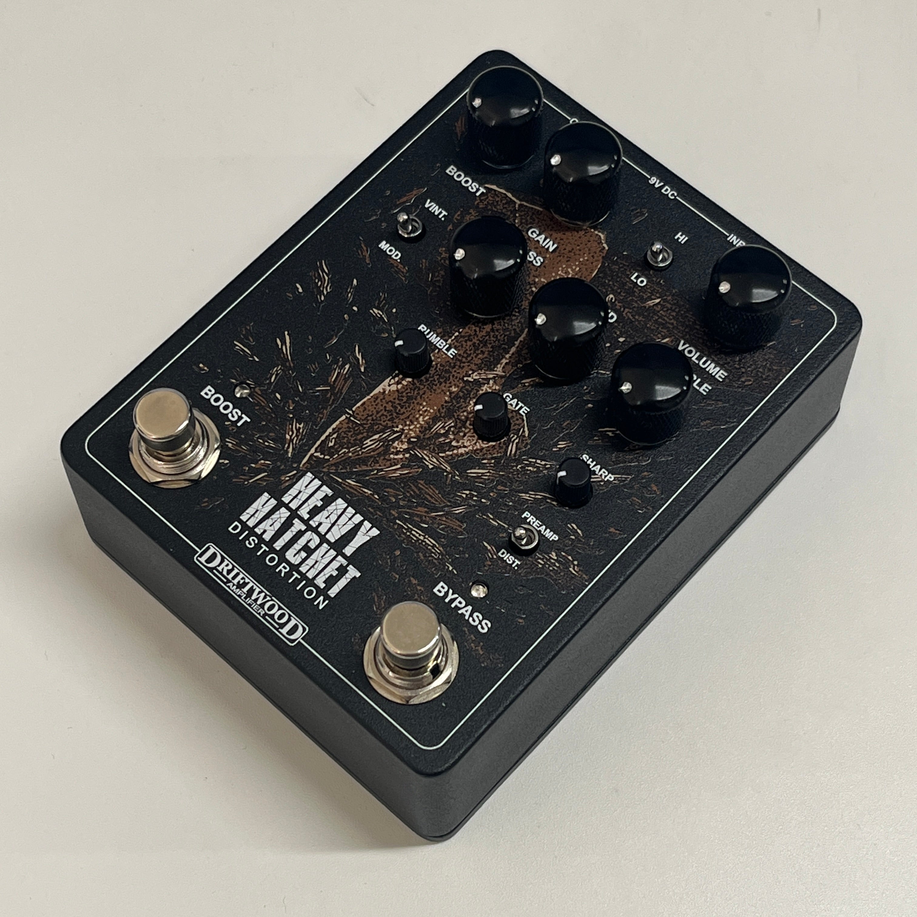 Driftwood Amplifier | Heavy Hatchet Distortion