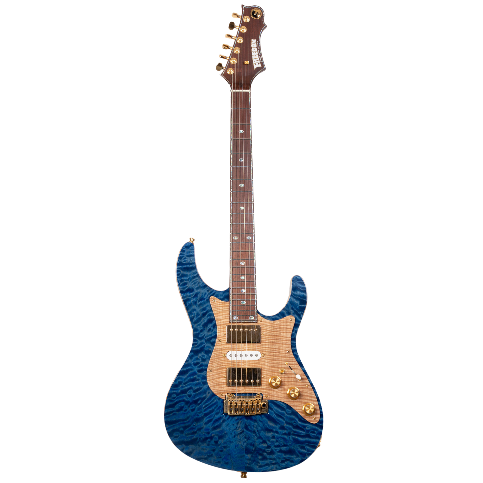 Freedom Custom Guitar Research | OS Hydra 24F-2Point (Ruri)